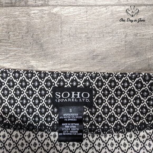SOHO Apparel Comfort Waist Midi Skirt Size S - Picture 2 of 5